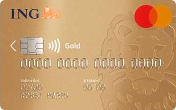 Carta di credito Mastercard Gold ING